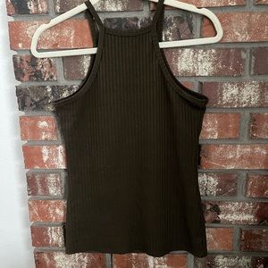 Dark green comfy tank top